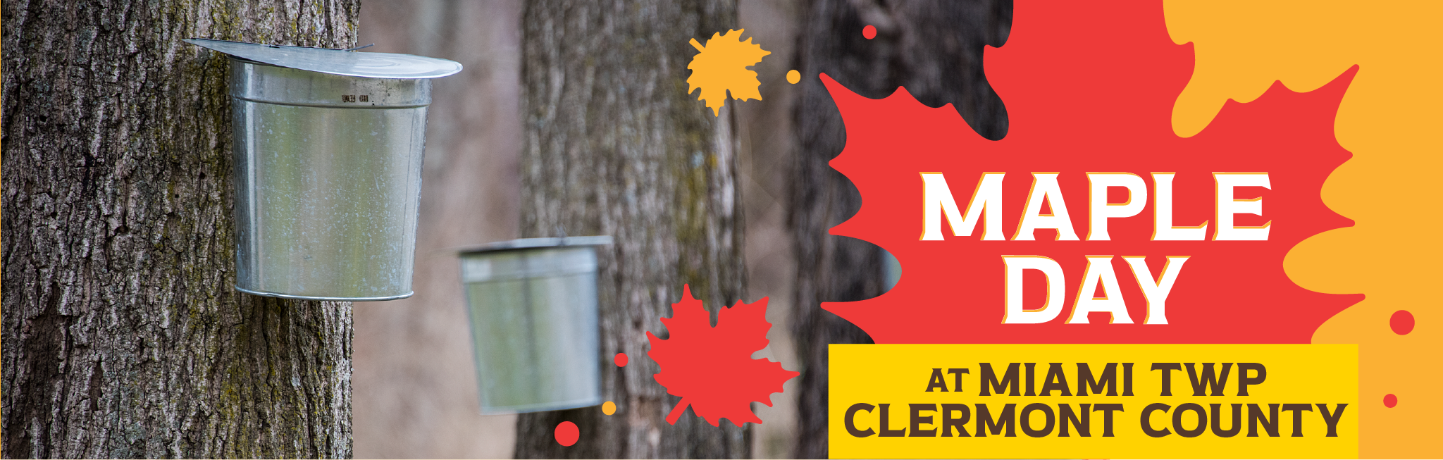Maple Day at Greenacres Miami Township Clermont County event banner